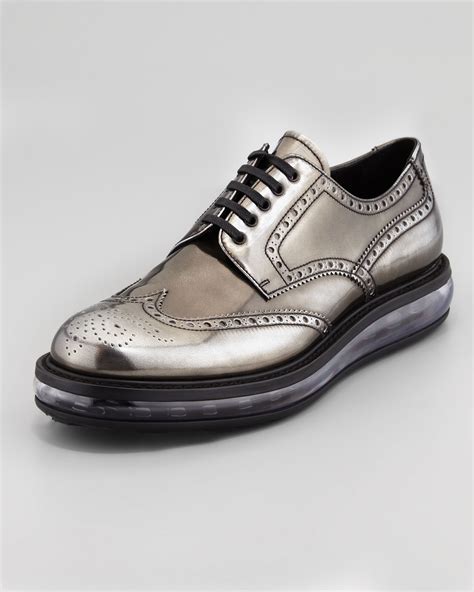 prada wingtip silver|Prada Wingtip for sale .